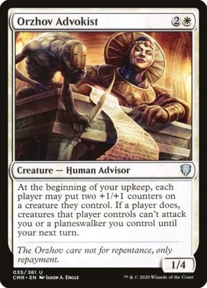 Orzhov Advokist<br /><span class="collector-number">Collector No. 35</span>