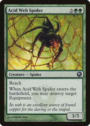 Acid Web Spider<br /><span class="collector-number">Collector No. 108</span>