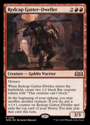 Redcap Gutter-Dweller - Foil<br /><span class="collector-number">Collector No. 146</span>