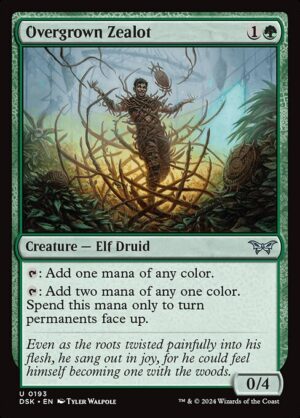 Overgrown Zealot<br /><span class="collector-number">Collector No. 193</span>