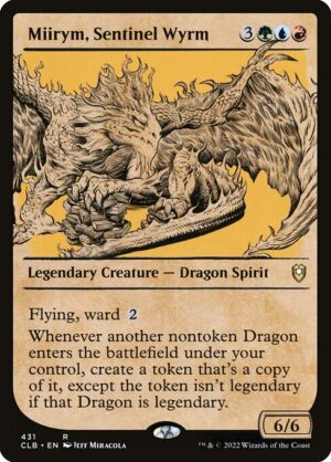 Miirym, Sentinel Wyrm<br /><span class="collector-number">Collector No. 431</span>