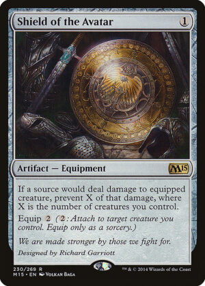 Shield of the Avatar<br /><span class="collector-number">Collector No. 230</span>