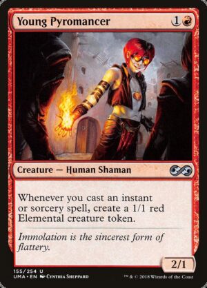 Young Pyromancer<br /><span class="collector-number">Collector No. 155</span>