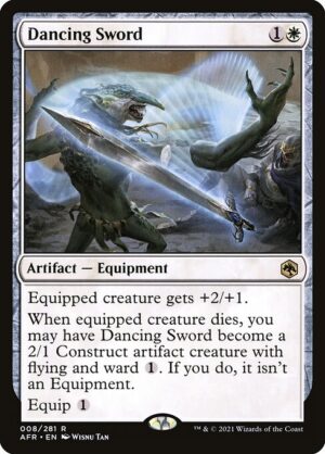 Dancing Sword - Foil<br /><span class="collector-number">Collector No. 8</span>