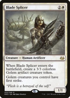Blade Splicer - Foil<br /><span class="collector-number">Collector No. 3</span>