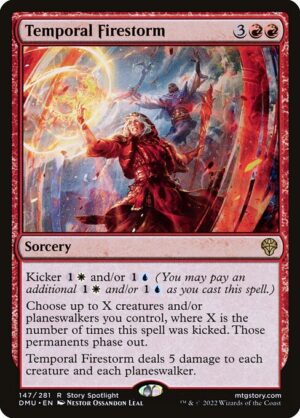 Temporal Firestorm<br /><span class="collector-number">Collector No. 147</span>