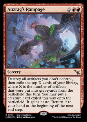 Anzrag's Rampage<br /><span class="collector-number">Collector No. 111</span>