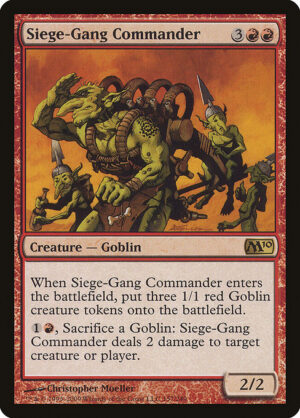 Siege-Gang Commander<br /><span class="collector-number">Collector No. 157</span>