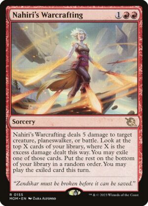 Nahiri's Warcrafting<br /><span class="collector-number">Collector No. 155</span>