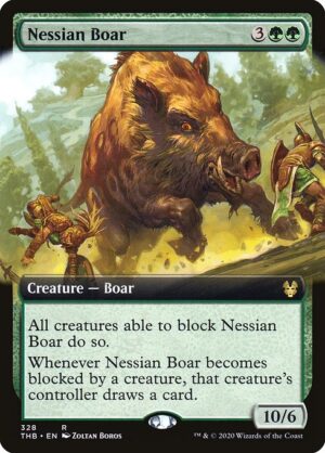Nessian Boar<br /><span class="collector-number">Collector No. 328</span>