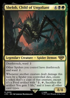 Shelob, Child of Ungoliant<br /><span class="collector-number">Collector No. 230</span>
