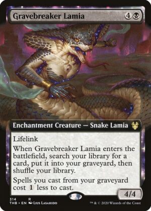 Gravebreaker Lamia<br /><span class="collector-number">Collector No. 314</span>