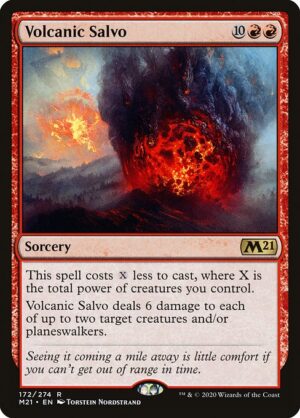 Volcanic Salvo<br /><span class="collector-number">Collector No. 172</span>