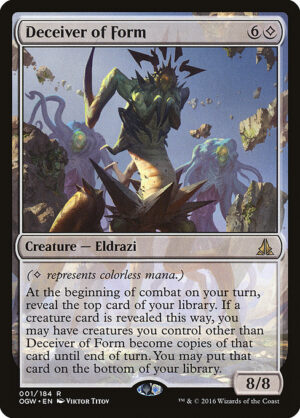 Deceiver of Form<br /><span class="collector-number">Collector No. 1</span>