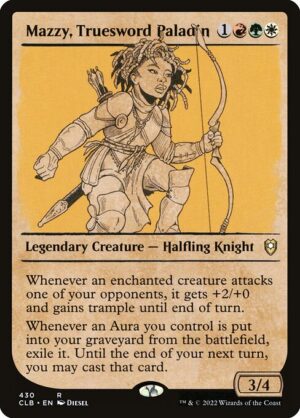Mazzy, Truesword Paladin<br /><span class="collector-number">Collector No. 430</span>
