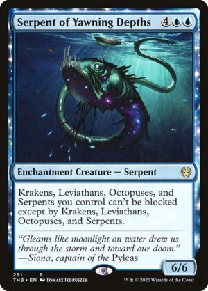 Serpent of Yawning Depths<br /><span class="collector-number">Collector No. 291</span>