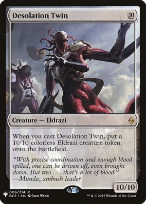 Desolation Twin<br /><span class="collector-number">Collector No. BFZ-6</span>