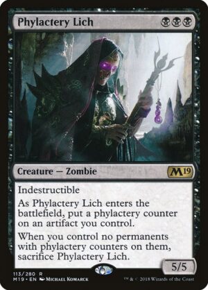 Phylactery Lich<br /><span class="collector-number">Collector No. 113</span>