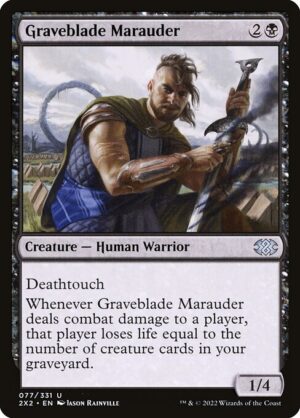Graveblade Marauder<br /><span class="collector-number">Collector No. 77</span>
