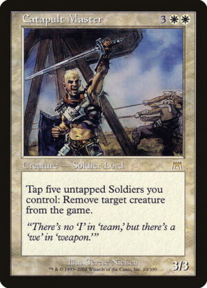 Catapult Master<br /><span class="collector-number">Collector No. 10</span>