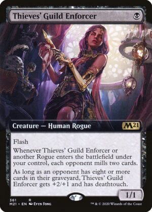 Thieves' Guild Enforcer<br /><span class="collector-number">Collector No. 361</span>