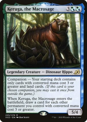Keruga, the Macrosage<br /><span class="collector-number">Collector No. 225</span>