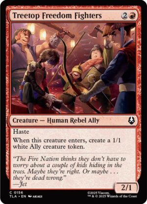Treetop Freedom Fighters<br /><span class="collector-number">Collector No. 156</span>