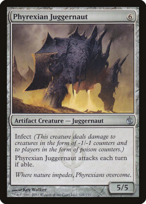 Phyrexian Juggernaut<br /><span class="collector-number">Collector No. 121</span>