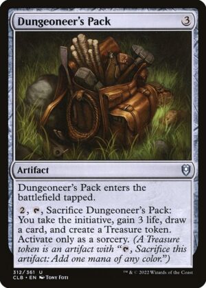 Dungeoneer's Pack<br /><span class="collector-number">Collector No. 312</span>