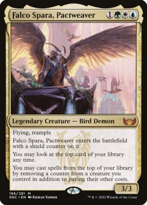 Falco Spara, Pactweaver<br /><span class="collector-number">Collector No. 186</span>