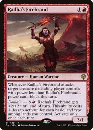 Radha's Firebrand<br /><span class="collector-number">Collector No. 141</span>
