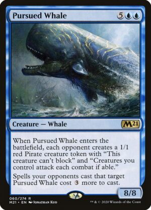 Pursued Whale - Foil<br /><span class="collector-number">Collector No. 60</span>