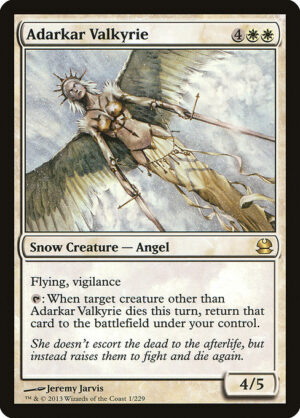 Adarkar Valkyrie<br /><span class="collector-number">Collector No. 1</span>