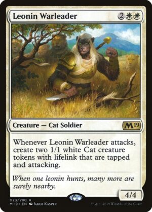 Leonin Warleader<br /><span class="collector-number">Collector No. 23</span>
