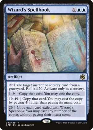 Wizard's Spellbook<br /><span class="collector-number">Collector No. 82</span>