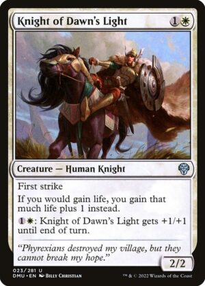 Knight of Dawn's Light<br /><span class="collector-number">Collector No. 23</span>