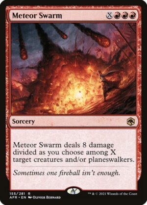 Meteor Swarm<br /><span class="collector-number">Collector No. 155</span>