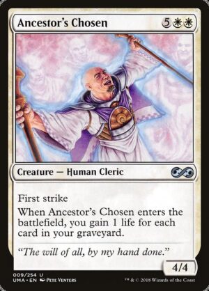 Ancestor's Chosen - Foil<br /><span class="collector-number">Collector No. 9</span>