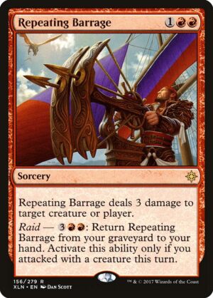 Repeating Barrage<br /><span class="collector-number">Collector No. 156</span>