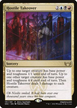 Hostile Takeover<br /><span class="collector-number">Collector No. 191</span>