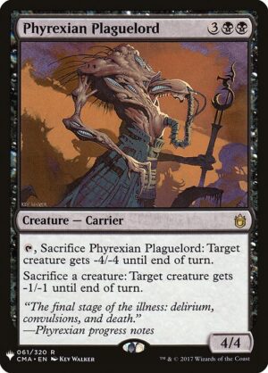 Phyrexian Plaguelord<br /><span class="collector-number">Collector No. CMA-61</span>