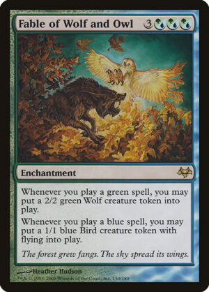 Fable of Wolf and Owl<br /><span class="collector-number">Collector No. 150</span>