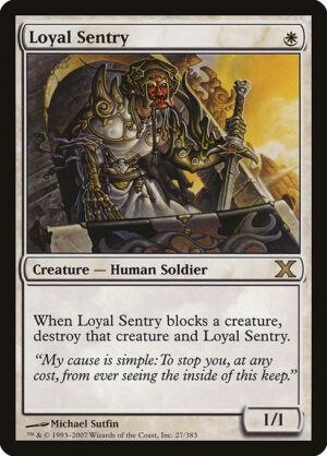 Loyal Sentry<br /><span class="collector-number">Collector No. 27</span>