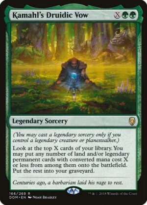 Kamahl's Druidic Vow<br /><span class="collector-number">Collector No. 166</span>
