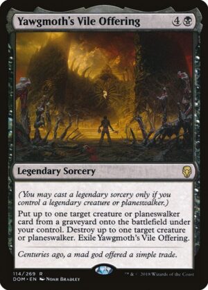 Yawgmoth's Vile Offering<br /><span class="collector-number">Collector No. 114</span>