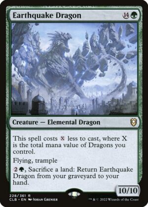 Earthquake Dragon - Foil<br /><span class="collector-number">Collector No. 228</span>