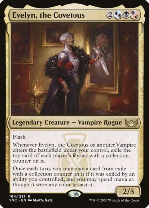 Evelyn, the Covetous - Foil<br /><span class="collector-number">Collector No. 184</span>
