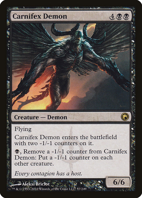 Carnifex Demon — Scars of Mirrodin