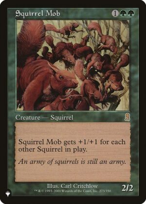 Squirrel Mob<br /><span class="collector-number">Collector No. ODY-273</span>