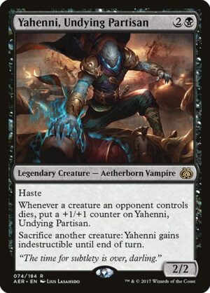 Yahenni, Undying Partisan<br /><span class="collector-number">Collector No. 74</span>